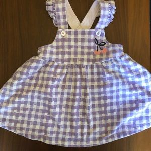 Cherry Time Overall Dress